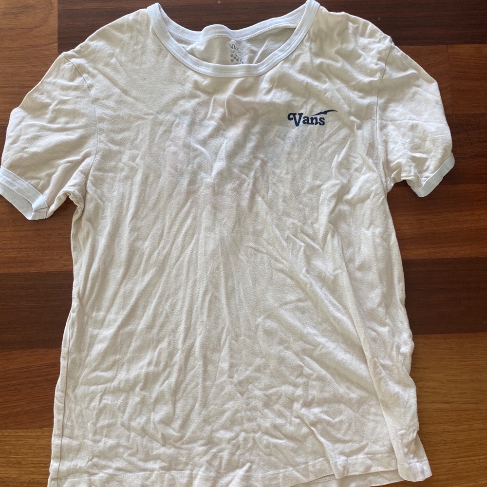 Vans graphic tee. Peach color.